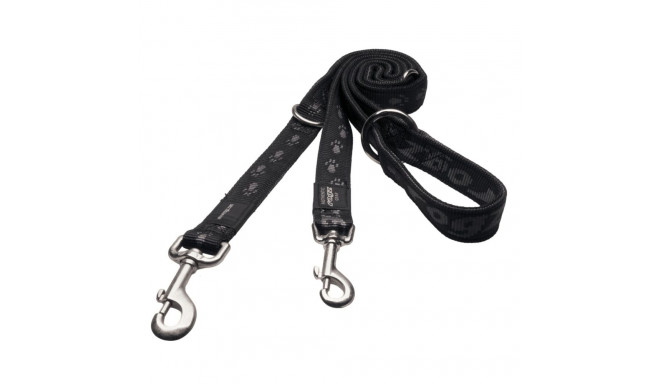 Alpinist large 20mm k2 multi-purpose dog lead, black design, Rogz