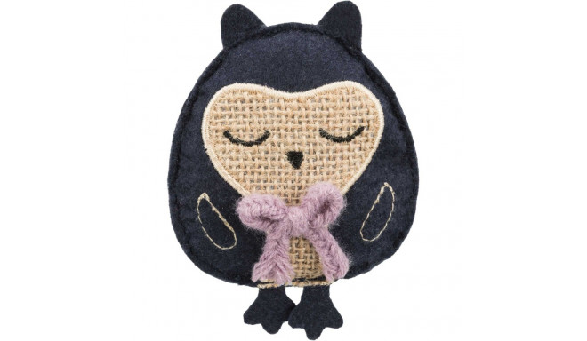 Toy for cats owl, fabric, catnip, 11 cm, Trixie