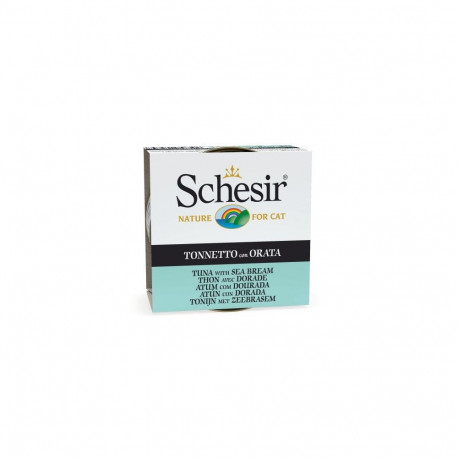 Schesir tuunikala + merikoger želees 85g märg toit kassidele