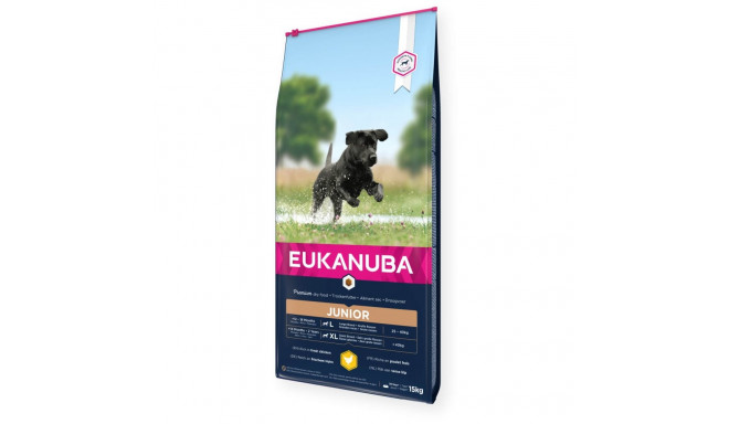 Junior chicken for large dogs 15 kg, Eukanuba