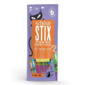 Gardumynas katėms STIX multipack vištiena, antis, lašiša 6x15g, Schesir