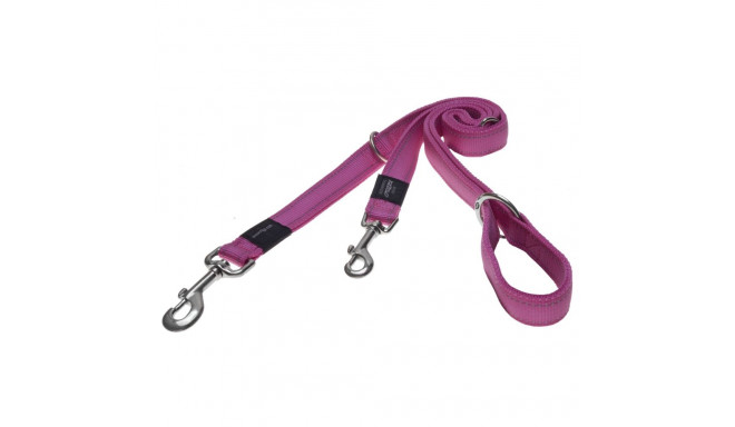 Jalutusrihm Rogz Utility Small 11mm Nitelife, roosa helkur