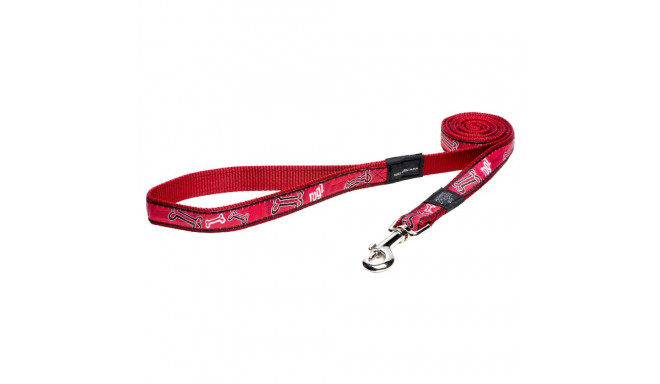 Jalutusrihm Rogz Fancy Dress L 20mm Beach Bum, Red Rogz Bone muster