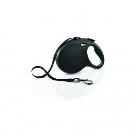 Walking leash New Classic Lint 8m L ,black, Flexi