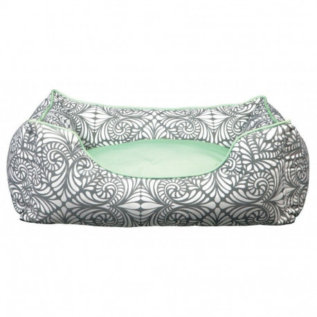 Koera voodi Felina 75x65cm hall/mint