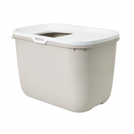 Cat litterbox Hop-In 58,5x39x39,5cm white/beige