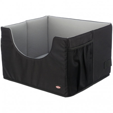 Car seat, 45 × 28 × 40 cm, black/grey
