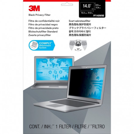 3M privaatsusfilter PF14.0W9 14" Vikuiti