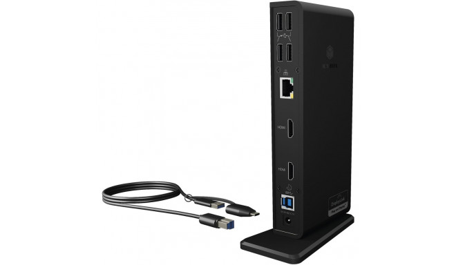 "ICY BOX IB-DK2251AC USB-C/USB 3.0 11-in-1 DockingStation"