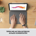 "Logitech Combo Touch Tastatur Trackpad Apple iPad 10,9'' (4./5.Gen.) Gray"