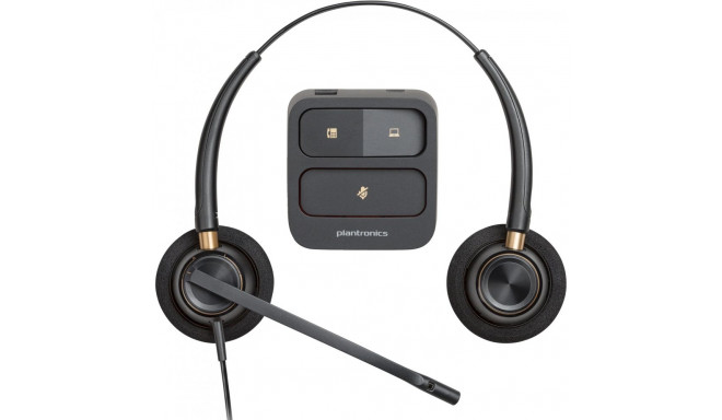 "HP Poly EncorePro 520 Binaural Headset +Quick Disconnect (89434-02)"