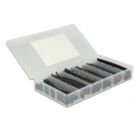 "DeLock Schrumpfschlauch Box 100-teilig"