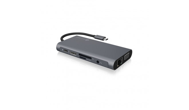 "ICY BOX IB-DK4040-CPD USB-C 10-in-1 PD 100W DockingStation"