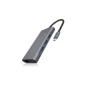 "ICY BOX IB-DK4040-CPD USB-C 10-in-1 PD 100W DockingStation"