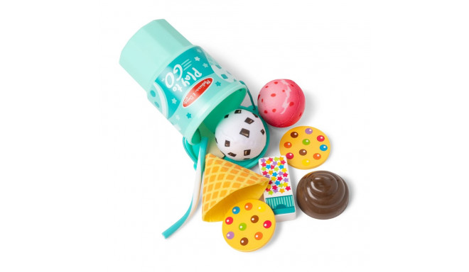 MELISSA & DOUG Play to Go Ice Cream Play Set