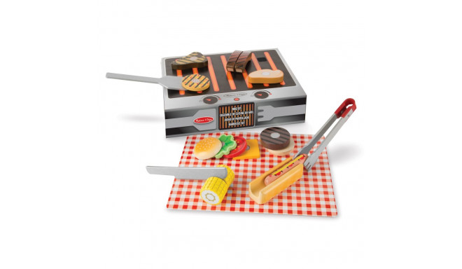 MELISSA & DOUG tegevuskomplekt Grill & Serve BBQ