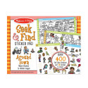 MELISSA & DOUG альбом с наклейками Seek & Find город