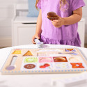 MELISSA & DOUG Puidust magnetiline pusle - mängukomplekt, jäätis