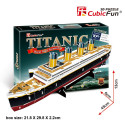 CUBICFUN 3D pusle Titanic (Väike)