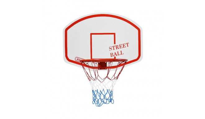 Kimet Street Ball basketball backboard + white and red hoop