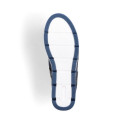 Leather openwork shoes Rieker W RKR652, navy blue (40)