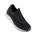 Comfortable Rieker M RKR657 shoes, navy blue (40)