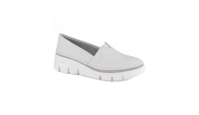 Filippo W PAW513B leather shoes, white (39)