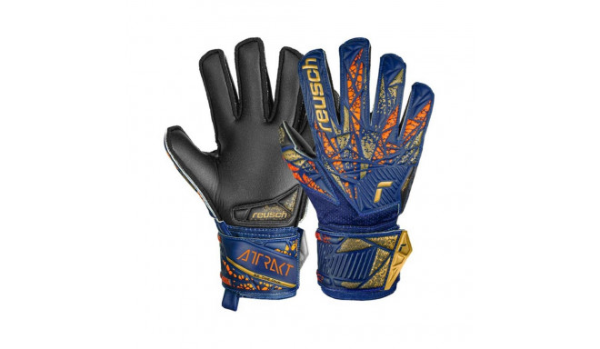 Reusch Attrakt Silver Jr 5472215 4411 Goalkeeper Gloves (3,5)