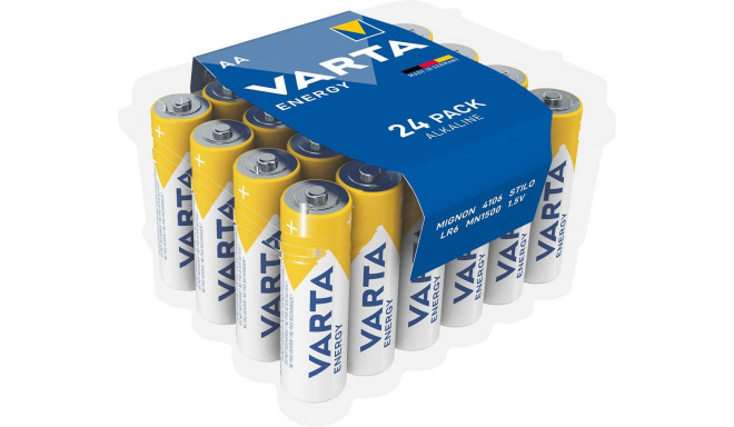 Varta Alkaline (Box) AA, battery (24 pieces, AA)