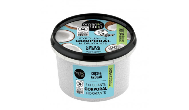 ORGANIC SHOP COCO EXFOLIANTE CORPORAL HIDRATANTE 250ML