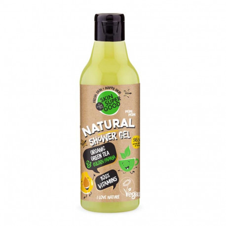 NATURA SIBERICA SKIN SUPER GOOD NATURAL GEL DE BAÑO GREEN TEA 250ML