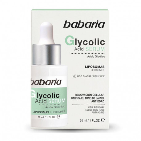 BABARIA GLYCOLIC ACID SERUM ANTI-EDAD LIPOSOMAS 30ML