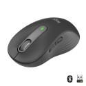 Pelė LOGITECH M650L Signature, bevielė, juoda