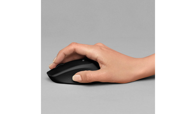 Pelė LOGITECH M330 Silent, bevielė, juoda