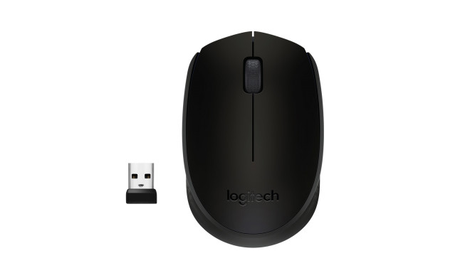 Pelė LOGITECH M171, belaidė, Black