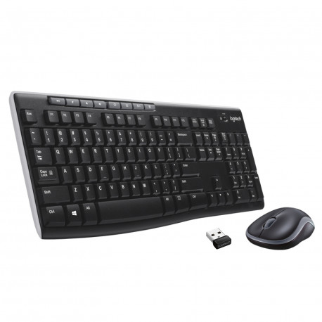 Klaviatūros ir pelės komplektas LOGITECH MK270 DESKTOP COMBO EN