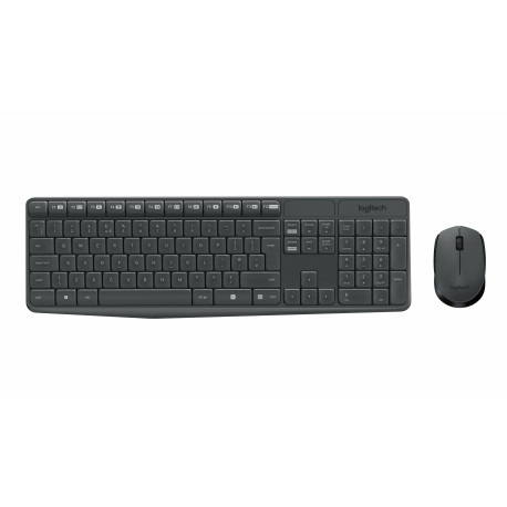 Klaviatūros ir pelės komolektas LOGITECH MK235 EN