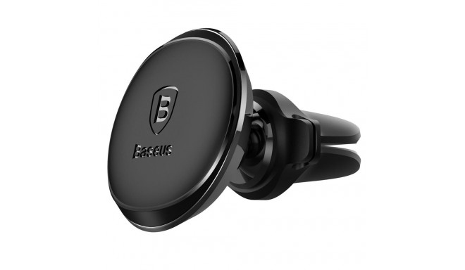 Baseus car holder magnetic with cable clip black new2 air vent