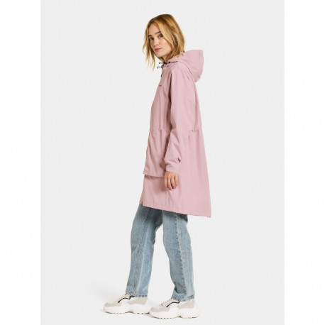 Kevadmantel/parka Didriksons Bella 3 heleroosa - 38