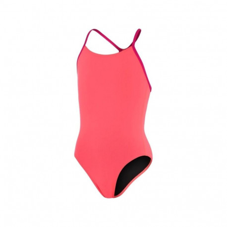 Ujumistrikoo Speedo Lane Line Back JF JR roosa