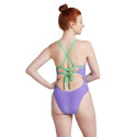 Ujumistrikoo Speedo Solid Lattice-Back W lilla - 38