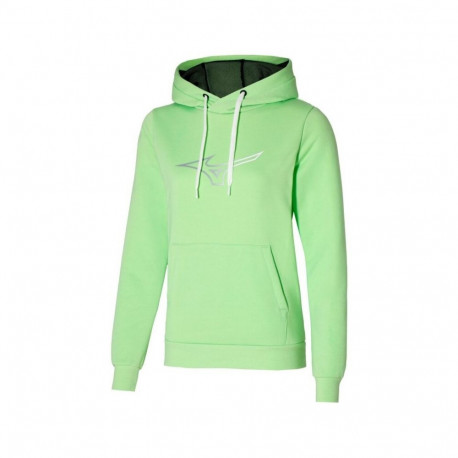 Dressipluus Mizuno Release Hoodie heleroheline - L