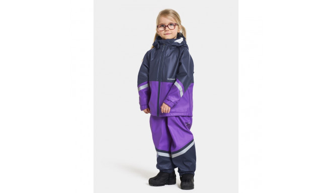Vihmariiete komplekt Didriksons Waterman Kids Set 9 lilla - 80