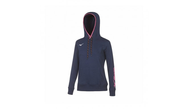 Dressipluus Mizuno Wom Sweat Hoodie tumesinine - M