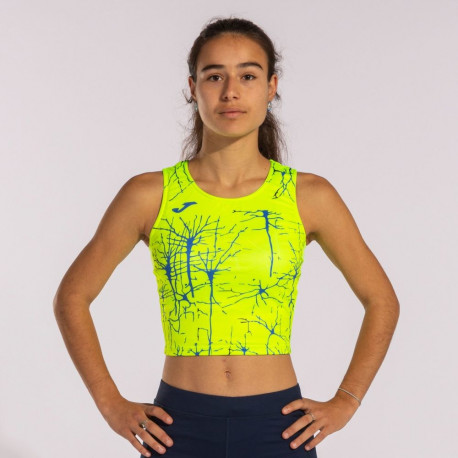Treeningsärk Joma TANK-TOP WOMAN ELITE IX kollane - S