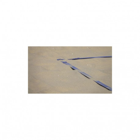 Rannavõrkpalli piirid Sport 8X16 m, punane