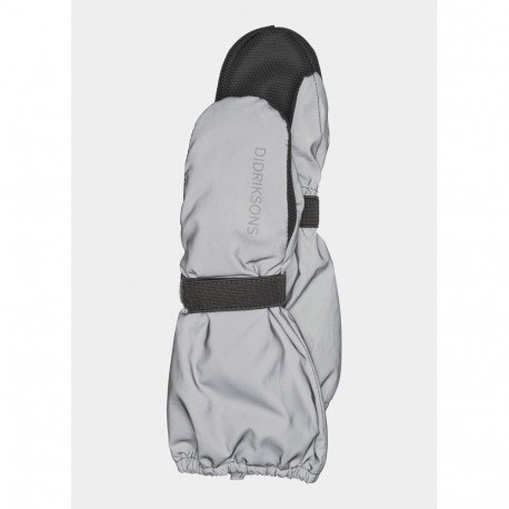 Kindad Didriksons BIGGLES REFLECTIVE MITTEN hõbe - 0/2
