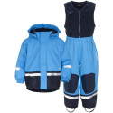 Vihmariiete komplekt Didriksons Boardman Kids Set helesinine - 130