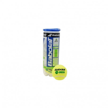 Rannatennisepallid/tennisepallid Babolat Green Beginner 3 tükki