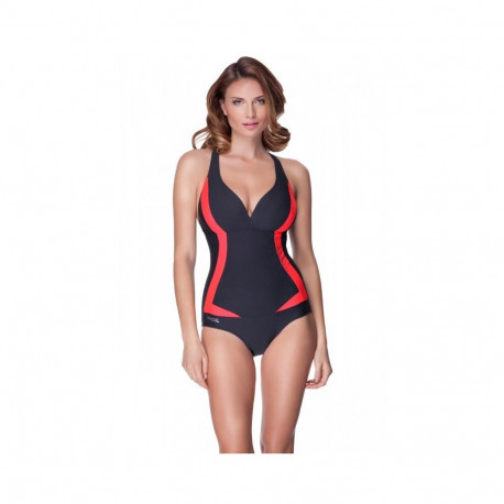 Ujumistrikoo Aqua-Speed Greta must/roosa - 36